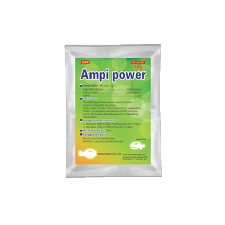 Ampi Power - Đặc trị bệnh đường tiêu hóa, hô hấp