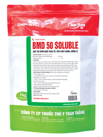 BMD 50 SOLUBLE- Long đờm, giảm ho, tăng sức đề kháng