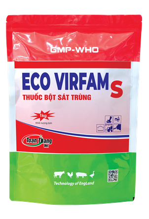 ECO - VIRFAM S - Thuốc bột sát trùng.