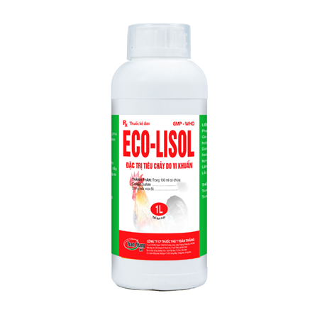 ECO LISOL - ĐẶC TRỊ TIÊU CHẢY DO VI KHUẨN