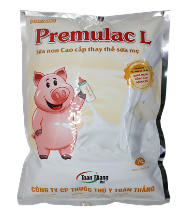 PREMULAC L - Sữa non thay thế sữa mẹ.