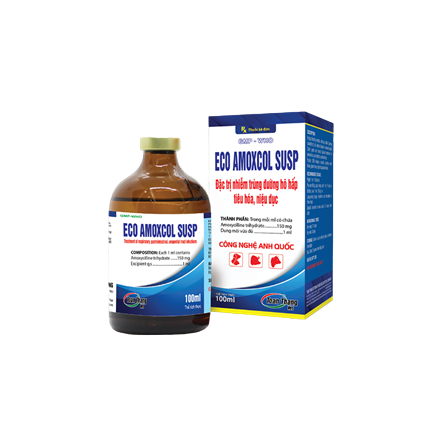 Eco Amoxcol Susp - Special treatment for respiratory, digestive and genitourinary tract infections