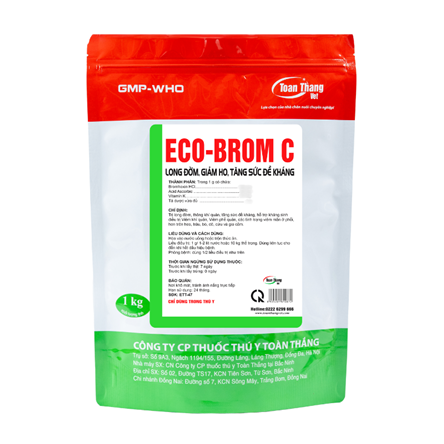 ECO BROM C - LONG ĐỜM, GIẢM HO, TĂNG SỨC ĐỀ KHÁNG.