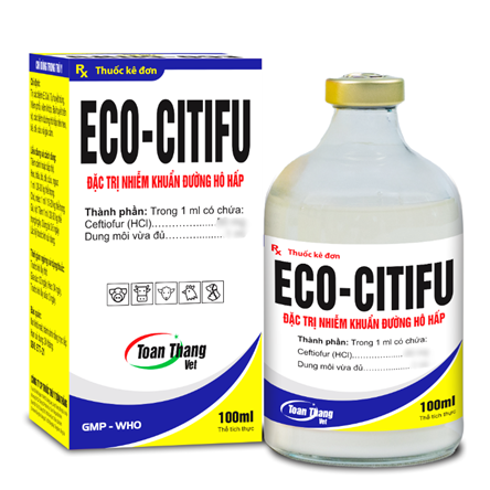 ECO - CITIFU S - Đặc trị nhiễm khuẩn đường hô hấp
