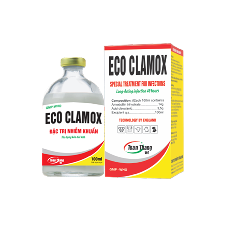 Eco Clamox - Đặc trị nhiễm khuẩn, tác dụng kéo dài 48 giờ