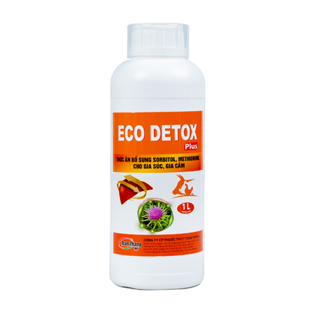 ECO - DETOX PLUS - Giải độc, tăng cường chức năng và tái tạo tế bào gan, thận