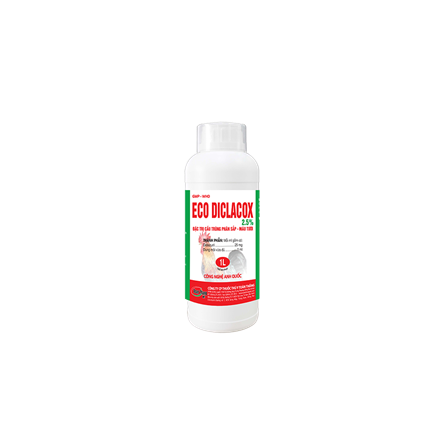 Eco Diclacox 2,5% - Treatment for Coccidiosis, Bloody Diarrhea