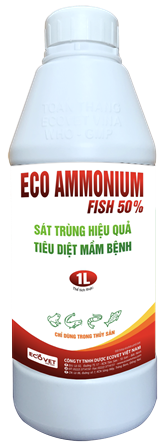 ECO AMMONIUM FISH 50% - Khử trùng hiệu quả, tiêu diệt mầm bệnh