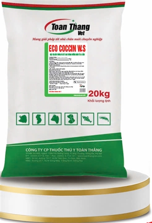 ECO - COCCIN W.S PREMIX - Đặc trị cầu trùng và ký sinh trùng đường máu ở gia cầm.