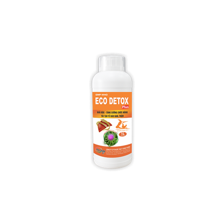 ECO - DETOX PLUS - Giải độc, tăng cường chức năng và tái tạo tế bào gan, thận