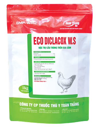 ECO - DICLACOX WS - Special treatment for coccidiosis in poultry.