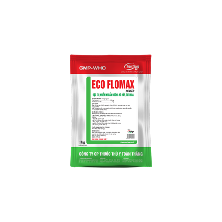 Eco Flomax Power - Đặc trị bệnh nhiễm khuẩn đường hô hấp, tiêu hóa