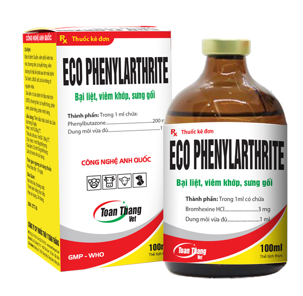 ECO PHENYLARTHRITE - Paralysis, arthritis, knee swelling.