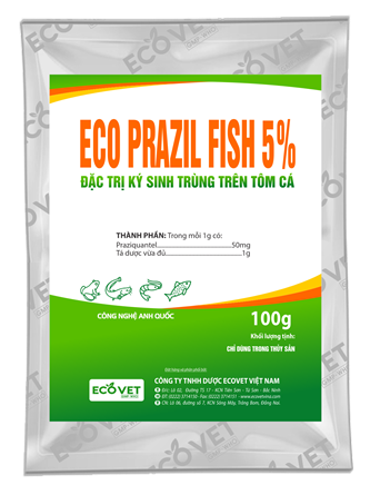 ECO PRAZIL FISH 5% - Thuốc đặc trị ký sinh trùng trên cá, tôm.