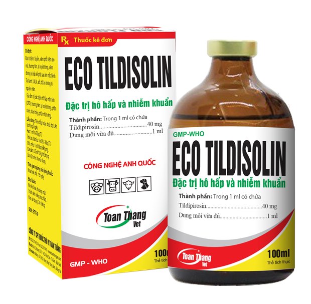 ECO TILDISOLIN - ĐẶC TRỊ HÔ HẤP VÀ NHIỄM KHUẨN