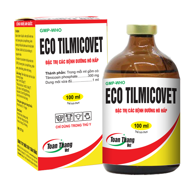 ECO TIMICOVET - ĐẶC TRỊ CÁC BỆNH ĐƯỜNG HÔ HẤP