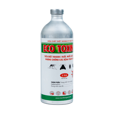 ECO TOXIN EC - Tiêu diệt nhanh: Ruồi, muỗi, kiến, gián... Phòng các bệnh truyền nhiễm