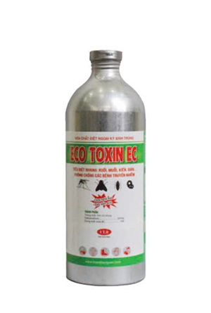 ECO TOXIN EC - Tiêu diệt nhanh: Ruồi, muỗi, kiến, gián... Phòng các bệnh truyền nhiễm