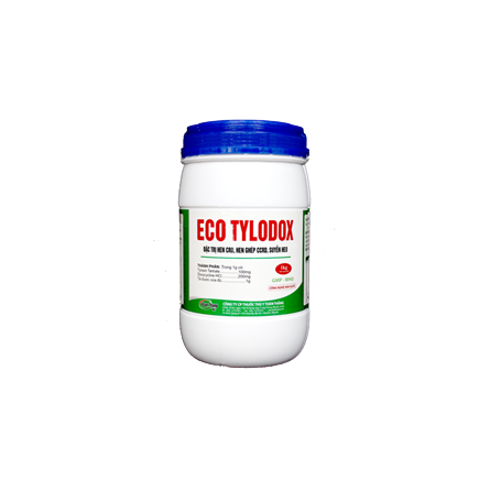 Eco Tylodox - Đặc trị hen crd, hen ghép ccrd, suyễn heo