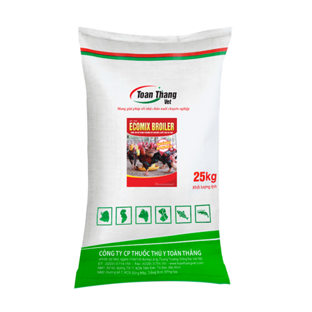 ECOMIX BROILER - VITAMIN AND MINERAL SUPPLEMENTARY FEED FOR BROILER CHICKENS