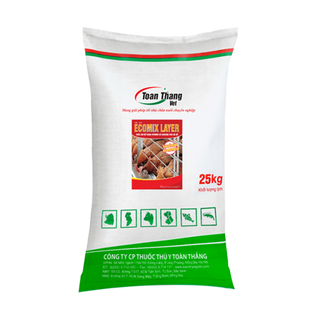 ECOMIX LAYER - THỨC ĂN BỔ SUNG VITAMIN VÀ KHOÁNG CHO GÀ ĐẺ