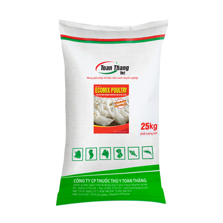 ECOMIX POULTRY - THỨC ĂN BỔ SUNG VITAMIN VÀ KHOÁNG CHẤT CHO GIA SÚC, GIA CẦM