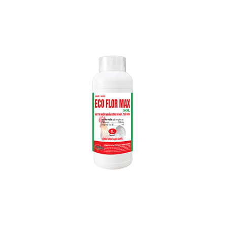 Eco Flor Max Sol - Treatment for Respiratory and Gastrointestinal Bacterial Infections