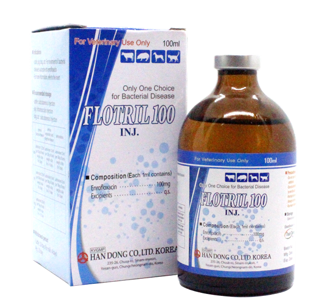 FLOTRIL 100 INJ - Prevention and treatment of digestive and respiratory diseases