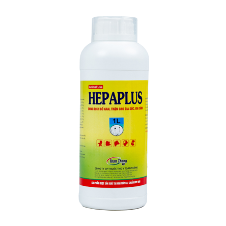 HEPA PLUS - Dung dịch bổ gan, thận cho gia súc, gia cầm.