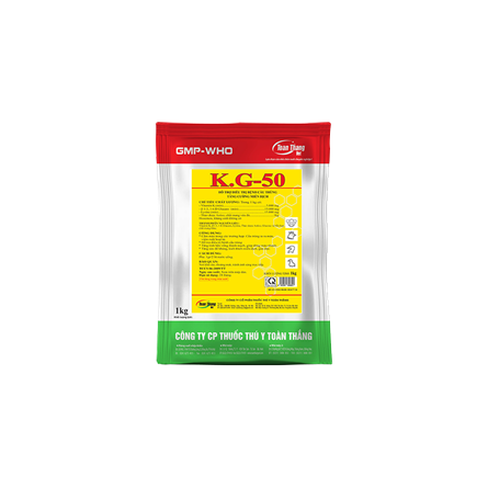 K.G-50 - Hỗ trợ điều trị bệnh cầu trùng, tăng cường miễn dịch