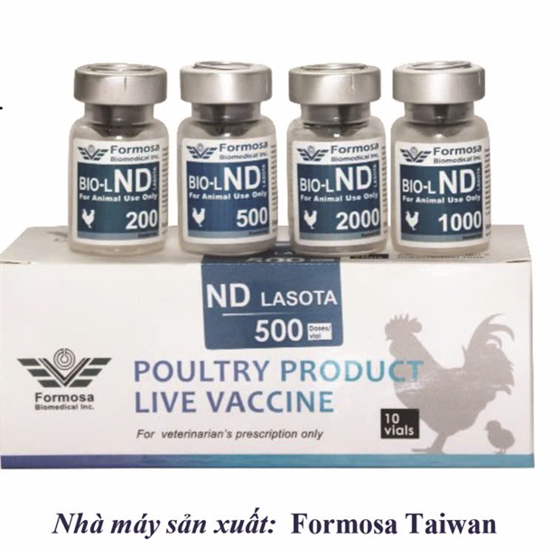 BIO-L ND LASOTA - Vaccine sống, viên đông khô, phòng bệnh newcastle