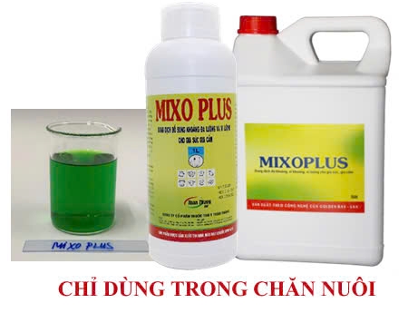 MIXO PLUS - DUNG DỊCH BỔ SUNG KHOÁNG ĐA LƯỢNG VÀ VI  LƯỢNG CHO GIA SÚC, GIA CẦM