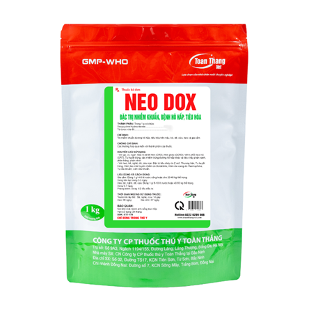 NEODOX - Phòng và trị bệnh hô hấp, tiêu hoá