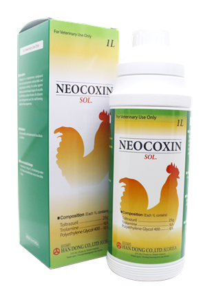 NEOCOXIN sol - ĐẶC TRỊ CẦU TRÙNG TRÊN GIA CẦM