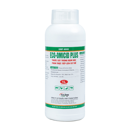 Eco Omicid Plus - Thuốc sát trùng đậm đặc phun trực tiếp lên cơ