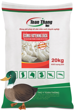 ECOMIX FATTENING DUCK - VITAMIN AND MINERAL SUPPLEMENTARY FEED FOR LIVESTOCK AND POULTRY