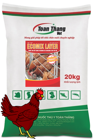 ECOMIX LAYER - VITAMIN AND MINERAL SUPPLEMENTARY FEED FOR LAYING CHICKENS