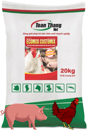 ECOMIXI CUSTOMIX - VITAMIN AND MINERAL SUPPLEMENTARY FEED FOR LIVESTOCK AND POULTRY