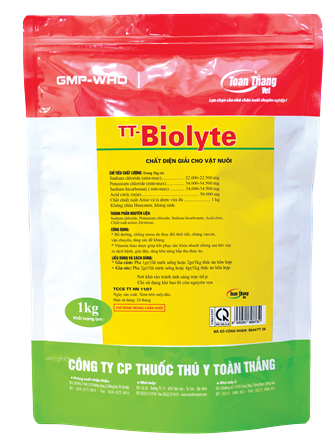 TT - BIOLYTE - Electrolytes for pets.