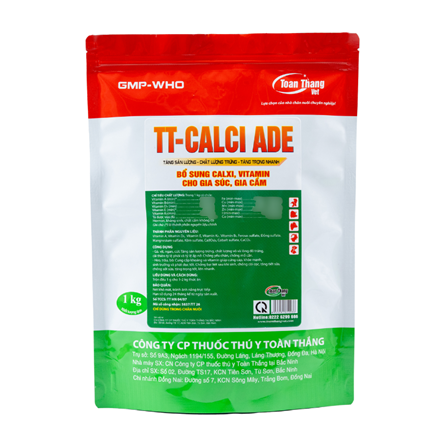 TT- CALCI.A.D.E - Bổ sung calci, vitamin và khoáng chất cho gia súc, gia cầm