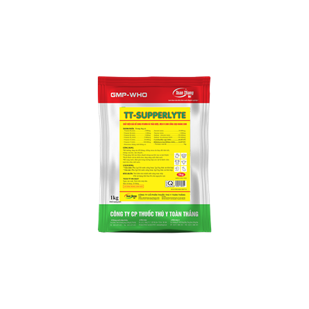 TT Supperlyte - Chất điện giải bổ sung vitamin và thảo dược, men vi sinh chống chịu kháng sinh