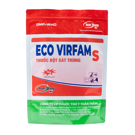 ECO - VIRFAM S - Thuốc bột sát trùng.
